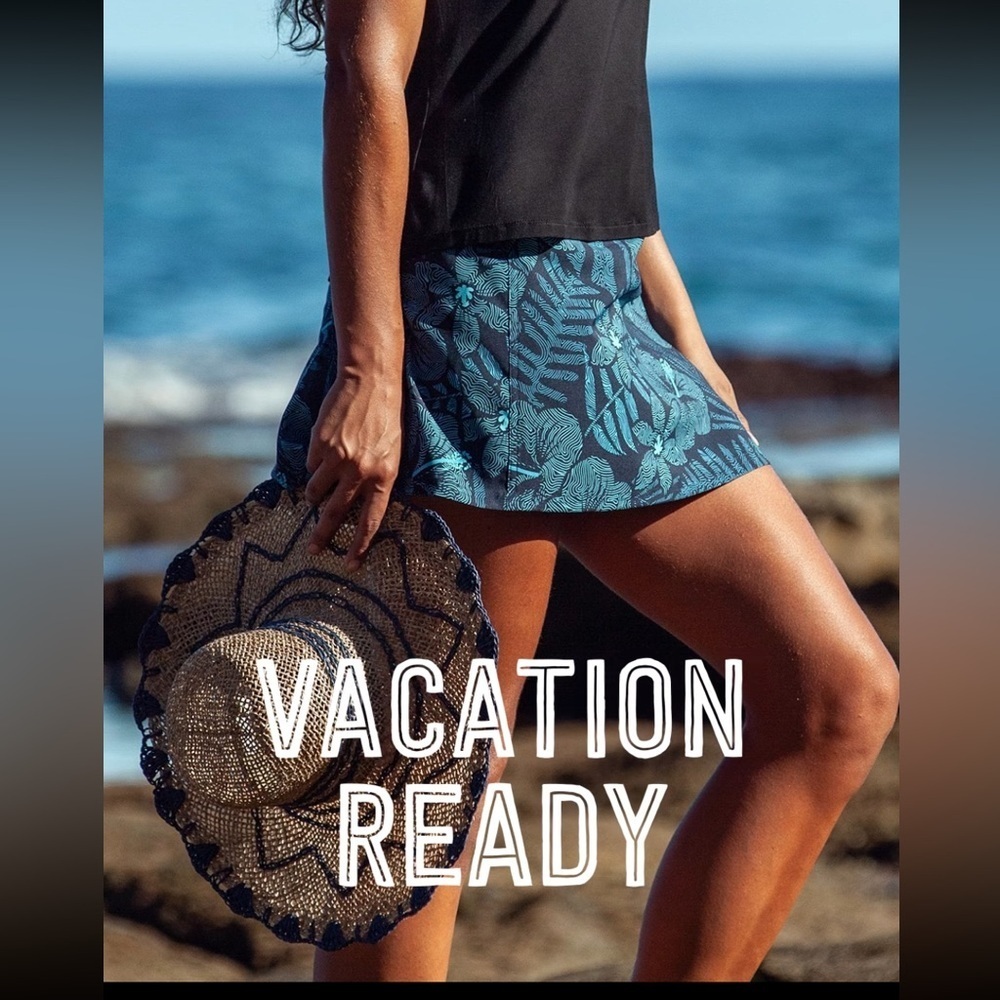 RIPSKIRT HAWAII WRAP SKIRT ADJUSTABLE WAIST SIZE MEDIUM